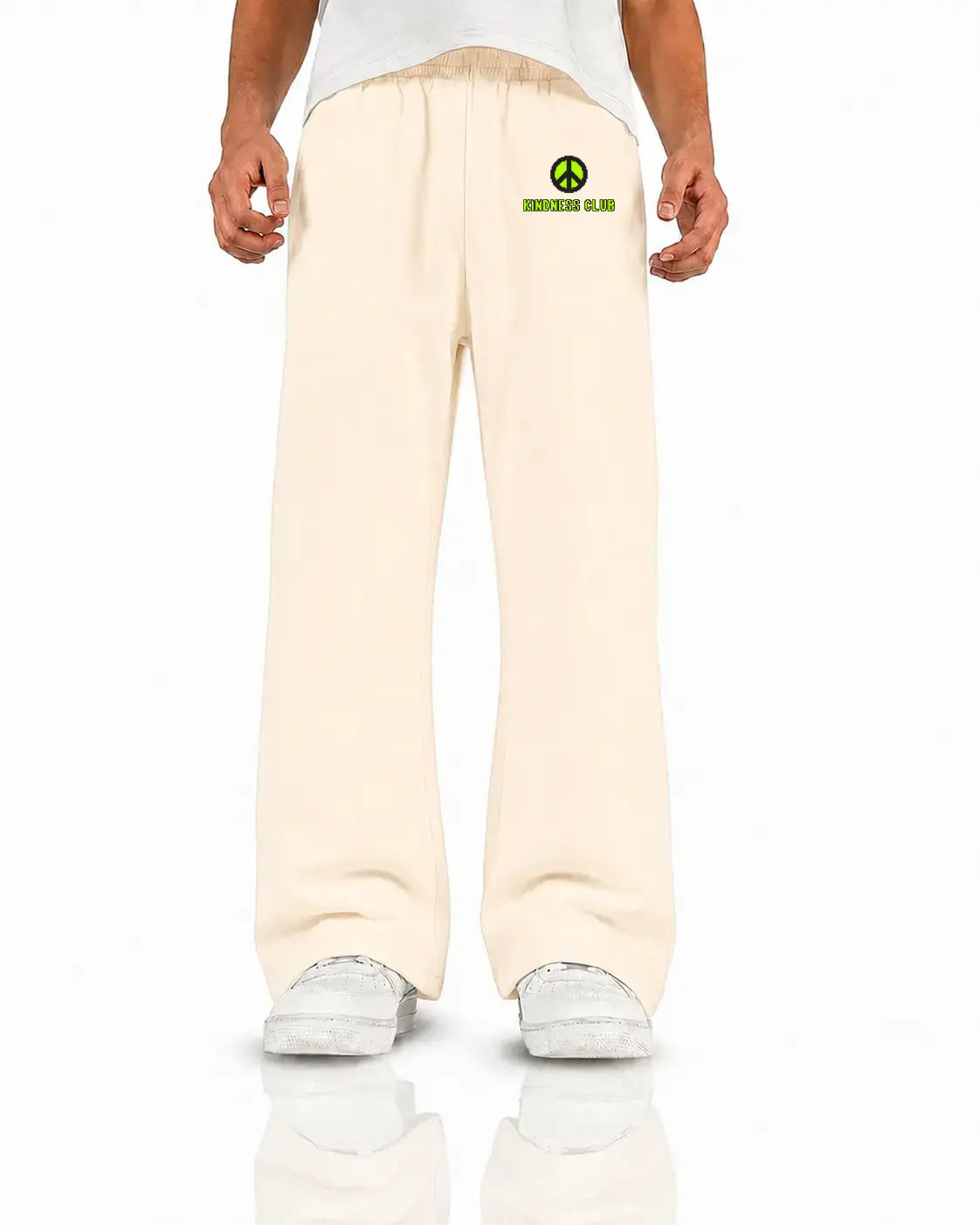 Kindness Baggy Sweatpant Beige