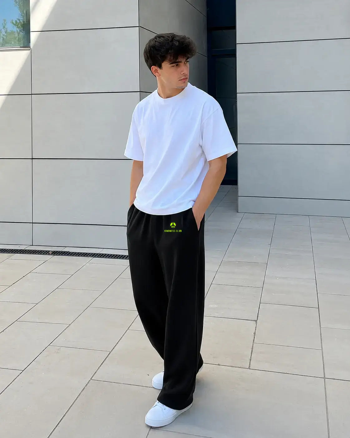 Kindness Baggy Sweatpant Black