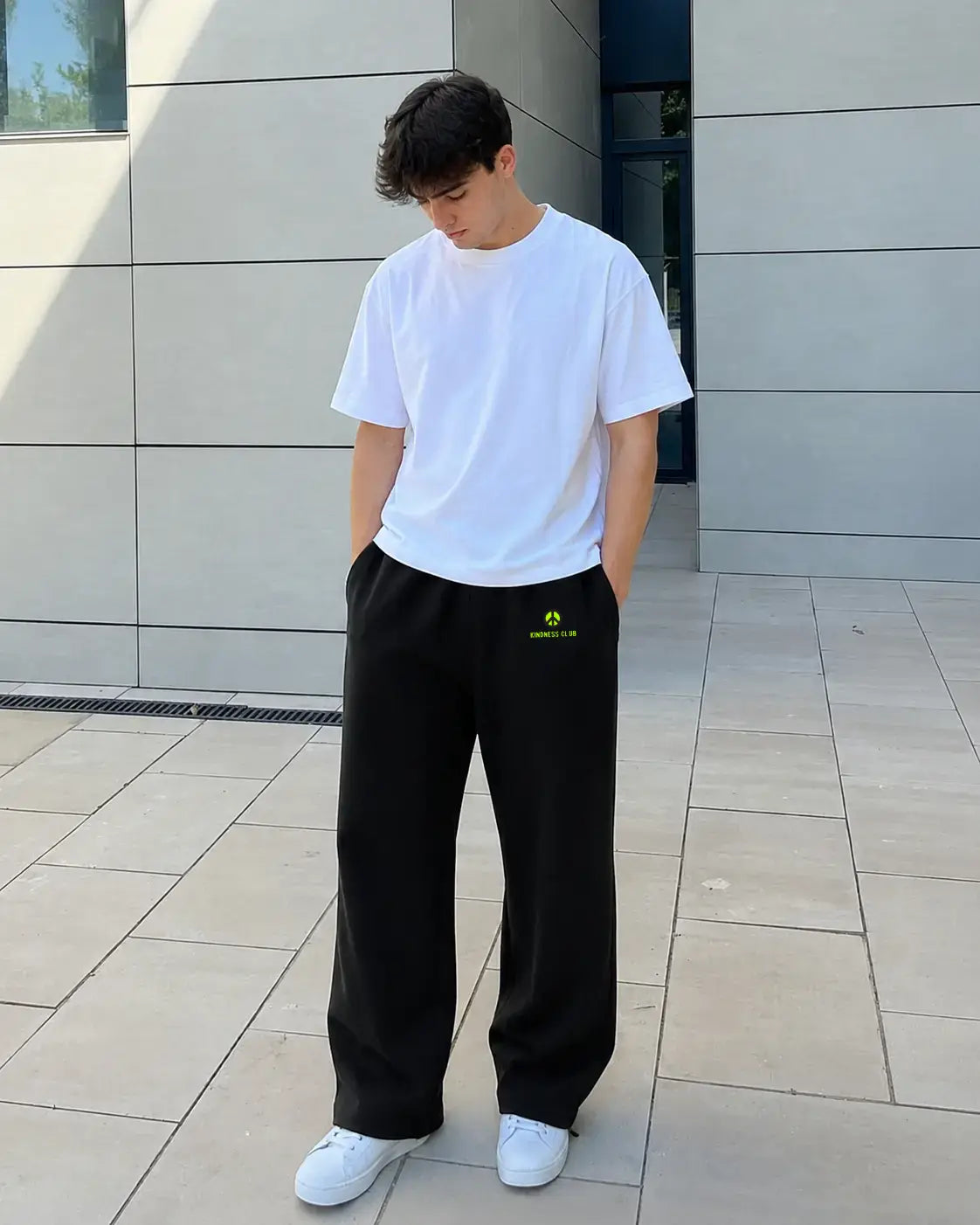 Kindness Baggy Sweatpant Black