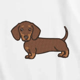Dog Person Oversized Tee White