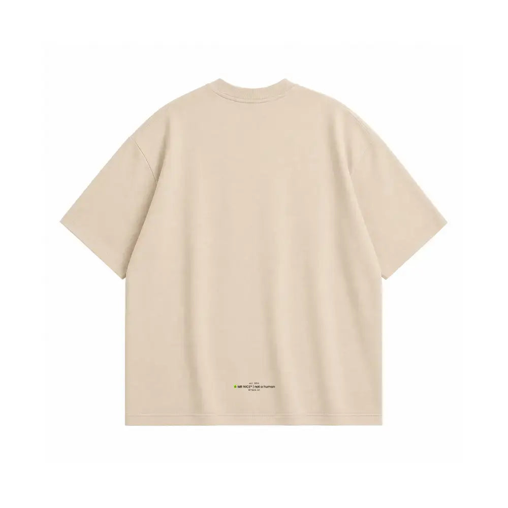 Puppies Oversized Tee Beige