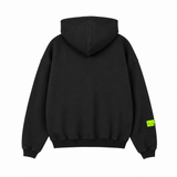 Dog Person Oversized Hoodie Black