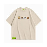 Puppies Oversized Tee Beige