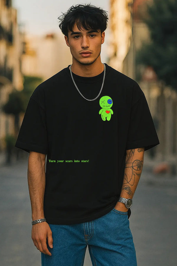 Scars into Stars Embroidery Tee