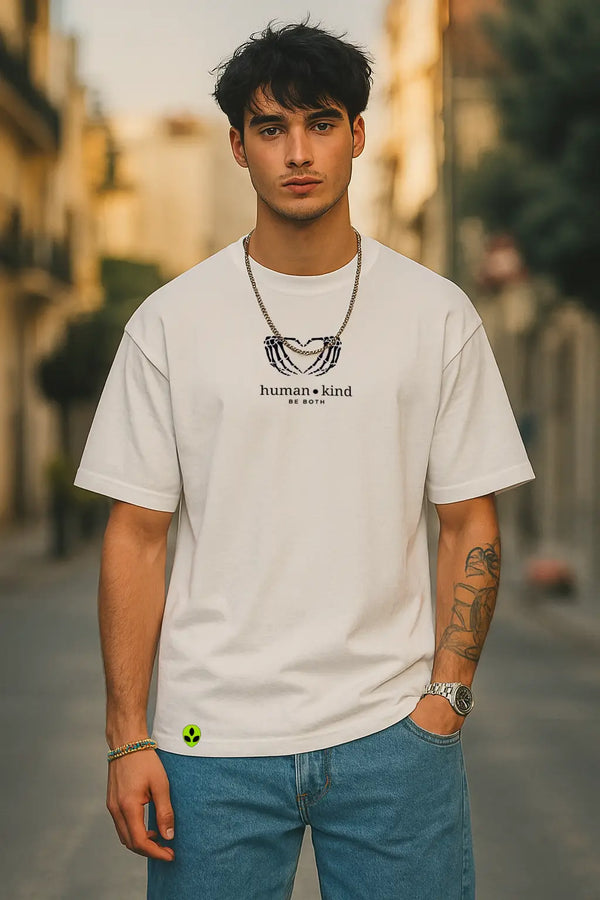 Human Kind Kind Embroidery Tee