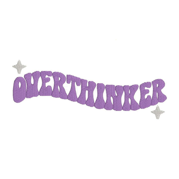 Overthinker Embroidery Tee