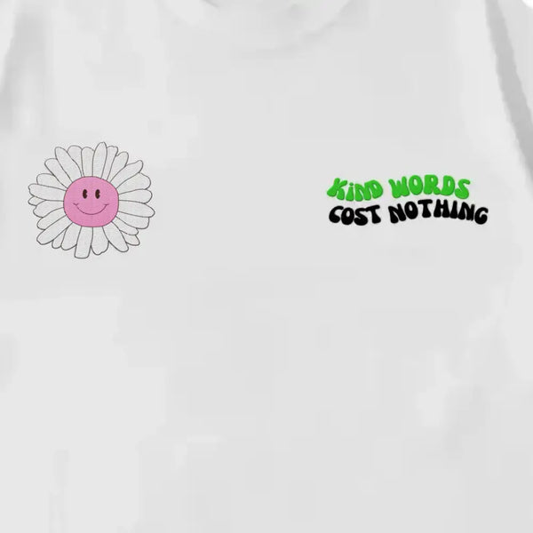 Kind Words Embroidery Tee