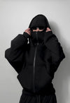 Balaclava Unisex Hoodie Black