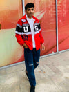 USA Racing Jacket Red