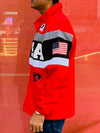 USA Racing Jacket Red