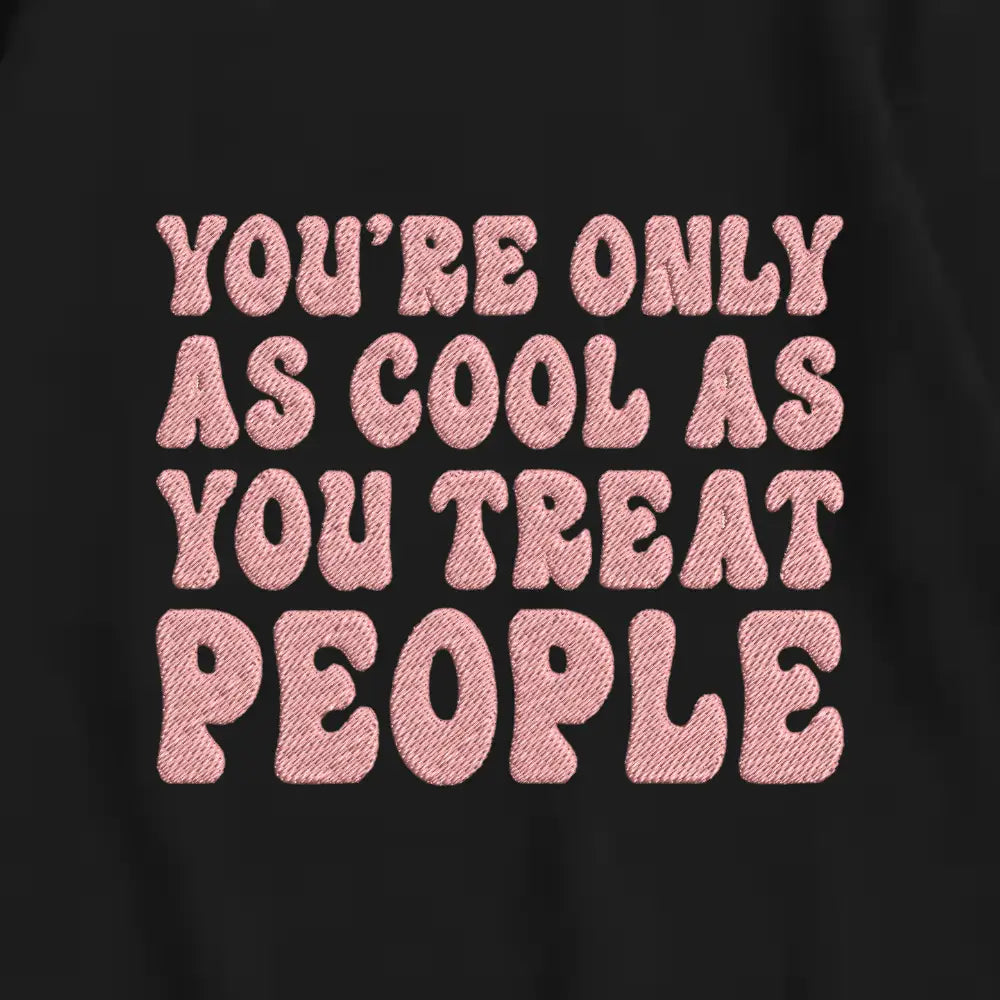 Be Cool Oversized Tee Black