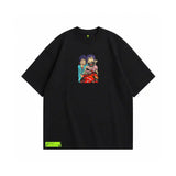 Portrait Embroidery Oversized Tee