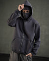 Balaclava Unisex Hoodie Gray