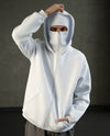 Balaclava Unisex Hoodie White