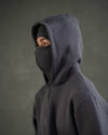 Balaclava Unisex Hoodie Gray