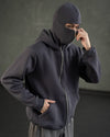 Balaclava Unisex Hoodie Gray