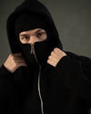 Balaclava Unisex Hoodie Black