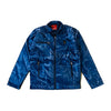 Metallic Winter Jacket Blue