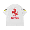 Ferrari Oversized White Tee