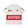 Ferrari Oversized White Tee