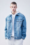 Denim Jacket Sky Blue