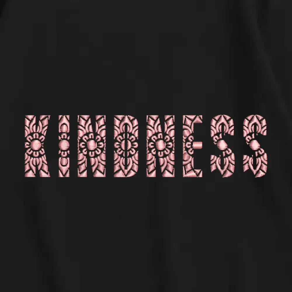 Kindness Oversized Tee Black