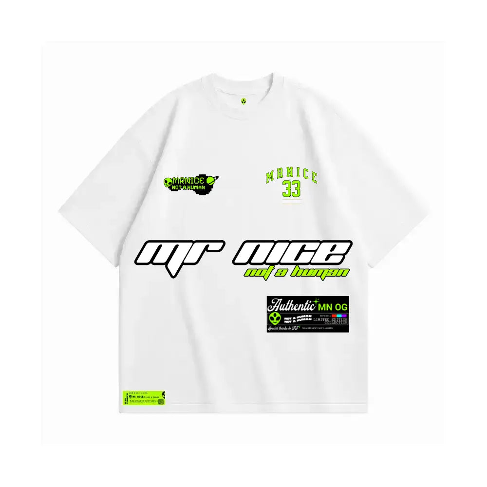 MR NICE F1 White